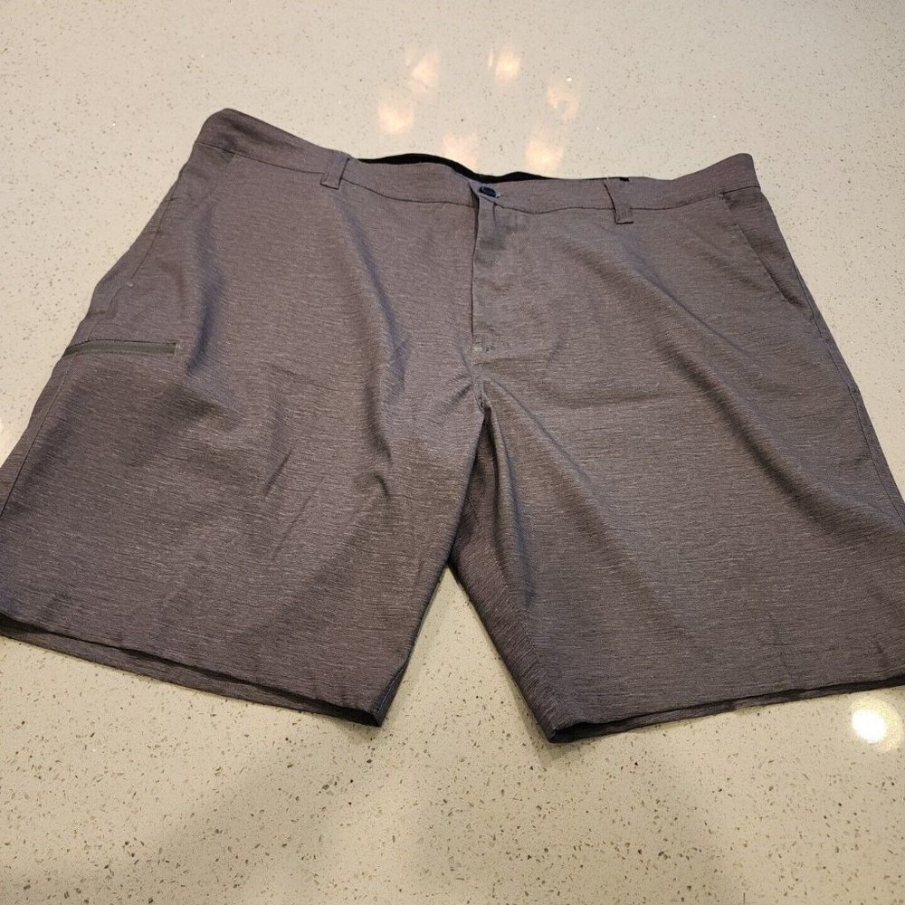 hawke co Mens Shorts 42 Gray 9" Inseam Stretch